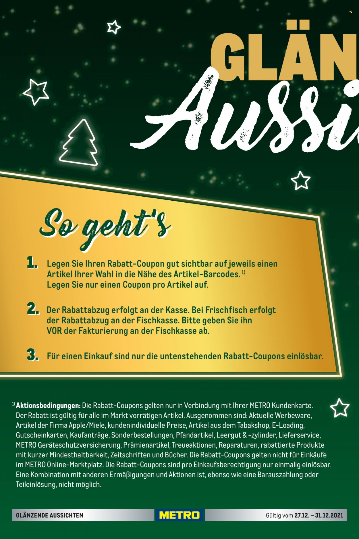 Metro Prospekte  - 27.12.2021 - 31.12.2021. Seite 10