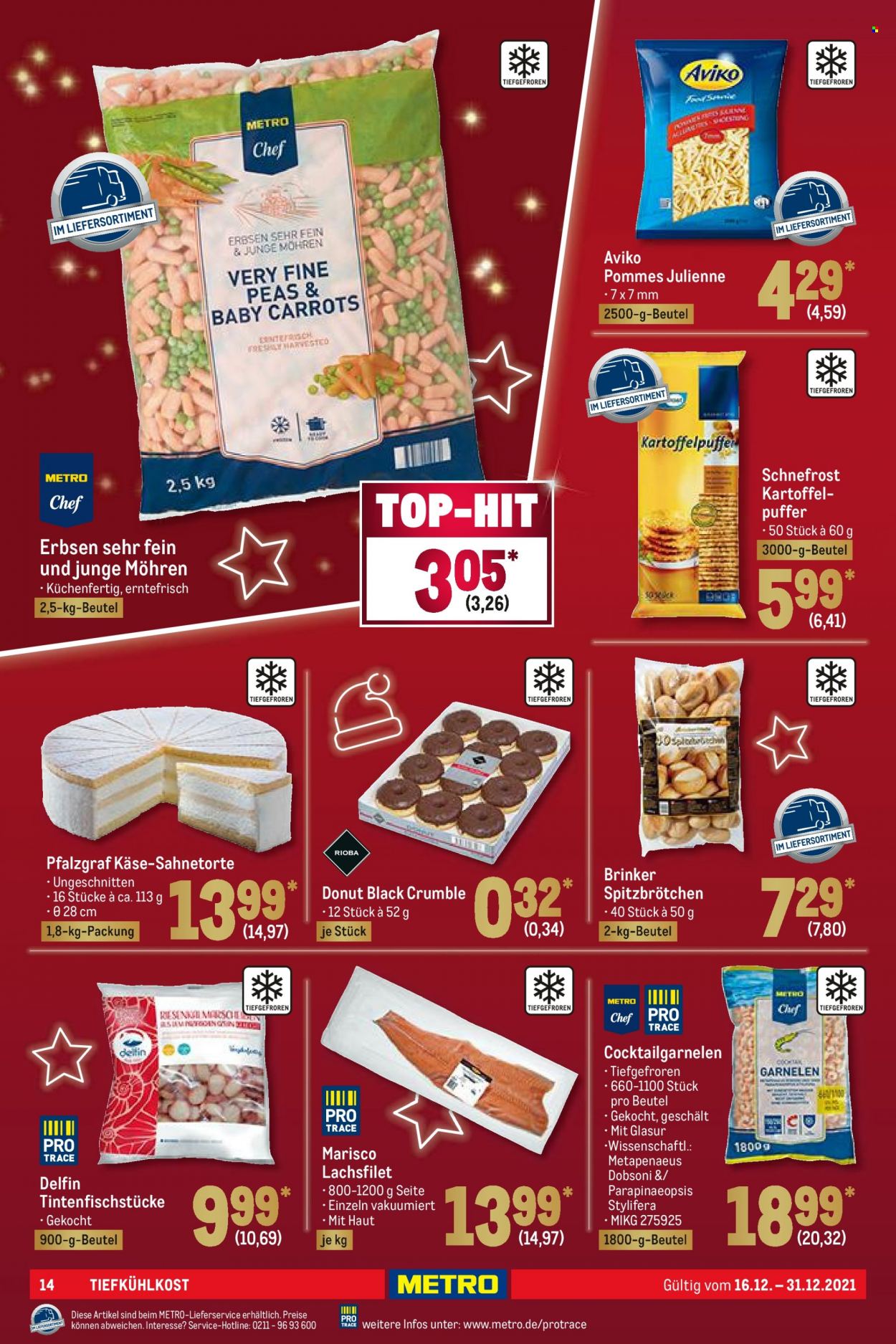 Metro Prospekte  - 16.12.2021 - 31.12.2021. Seite 14