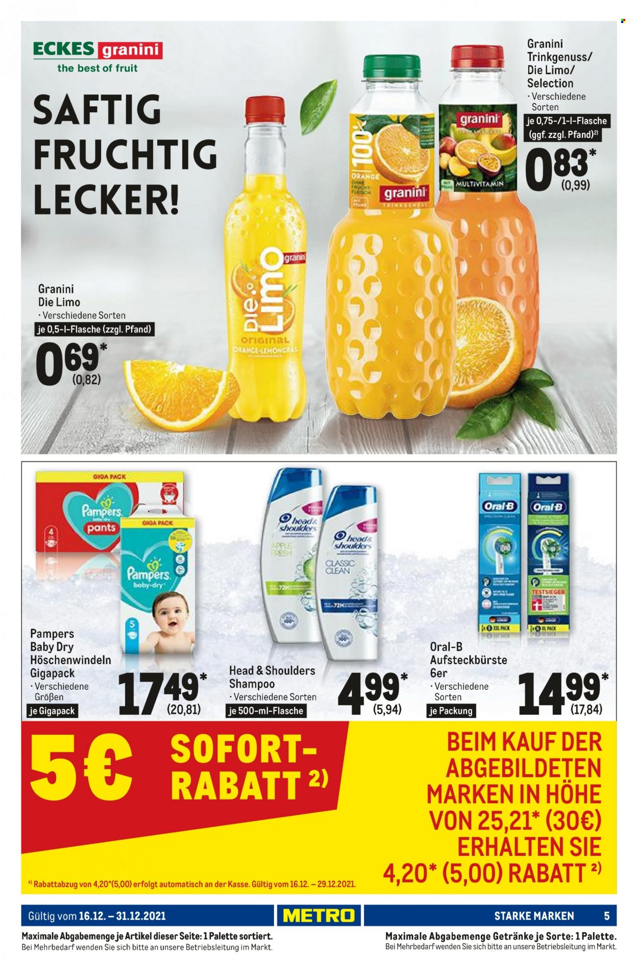 Metro Prospekte  - 16.12.2021 - 31.12.2021. Seite 5