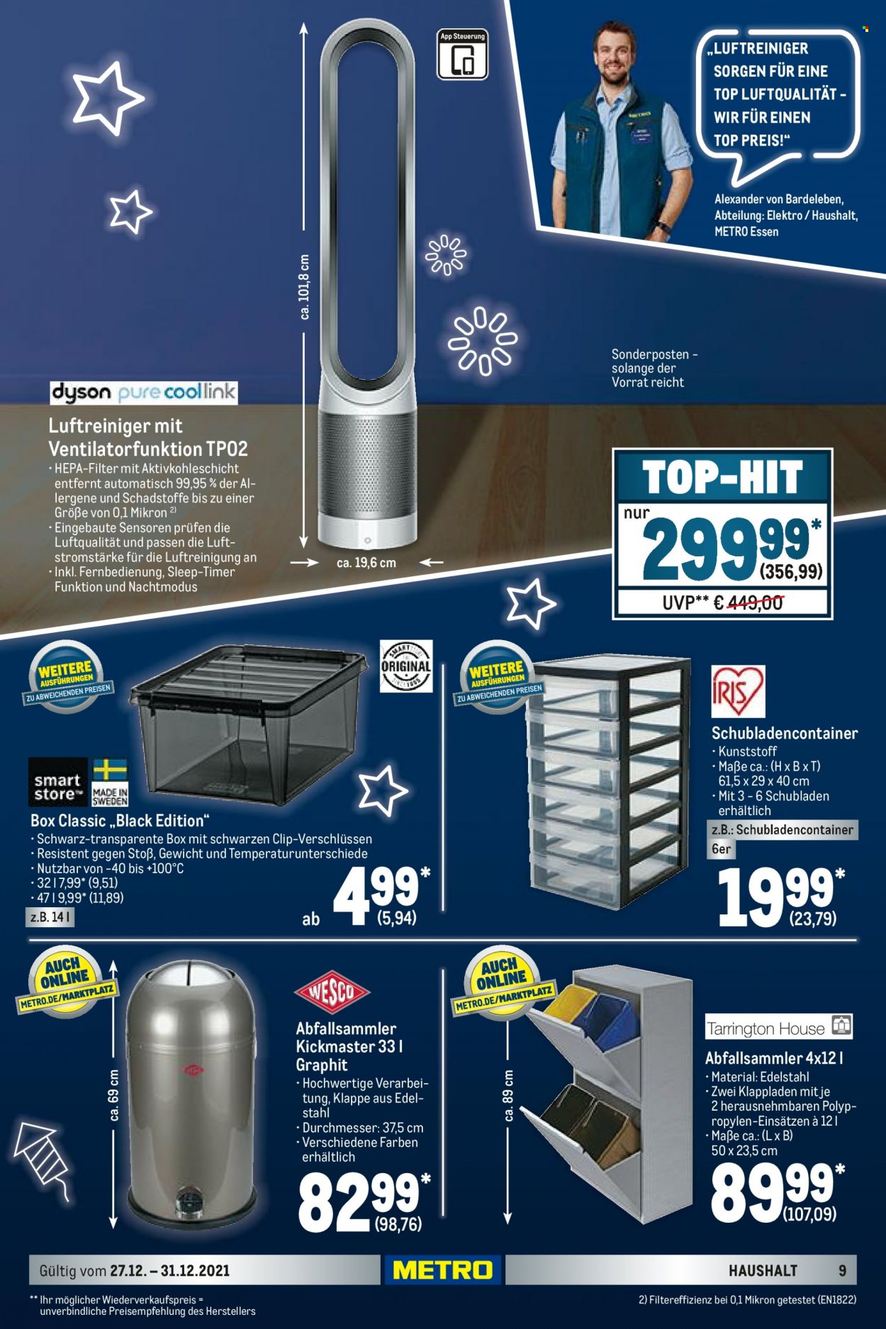 Metro Prospekte  - 27.12.2021 - 31.12.2021. Seite 9