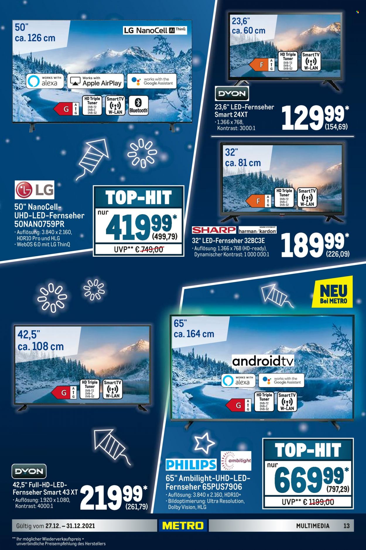 Metro Prospekte  - 27.12.2021 - 31.12.2021. Seite 13