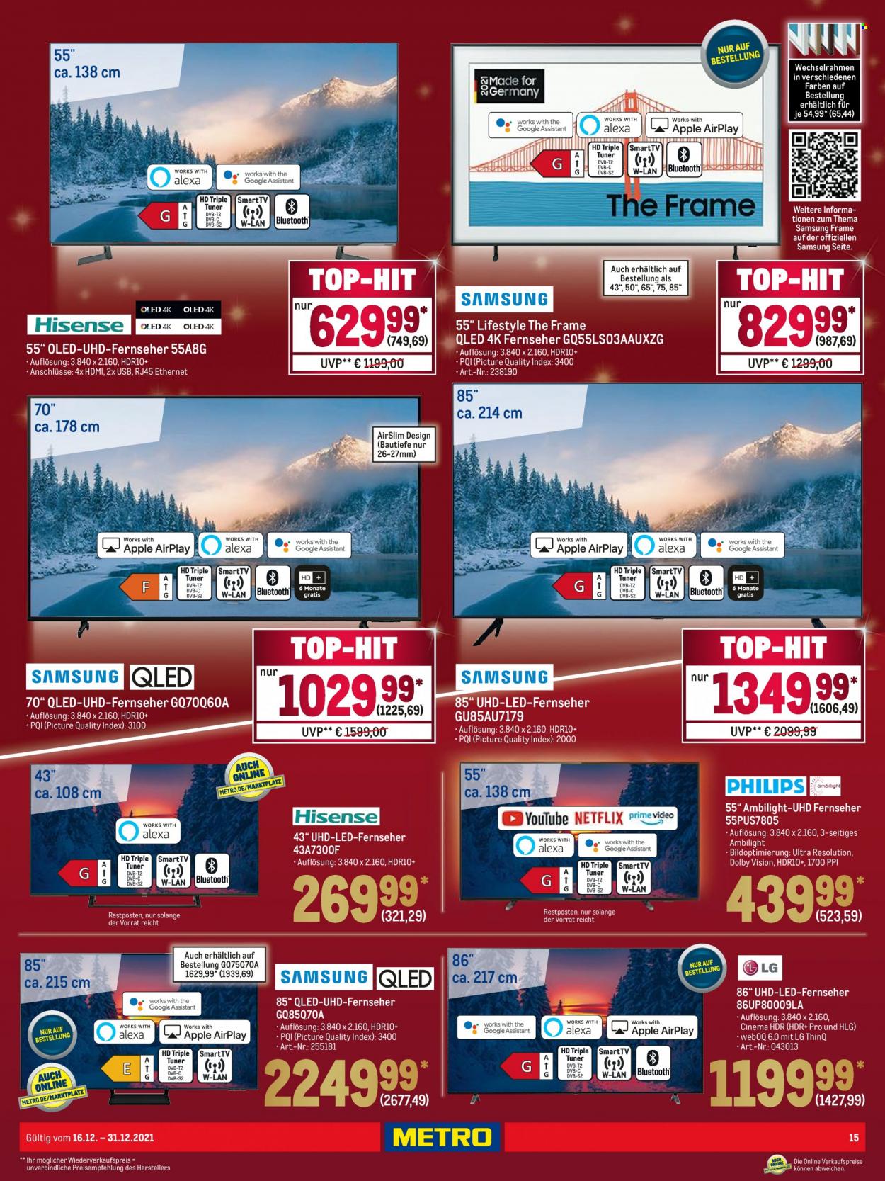 Metro Prospekte  - 16.12.2021 - 31.12.2021. Seite 17