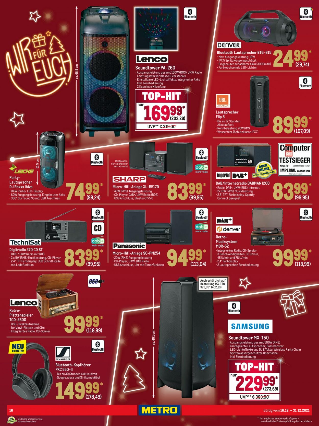 Metro Prospekte  - 16.12.2021 - 31.12.2021. Seite 18
