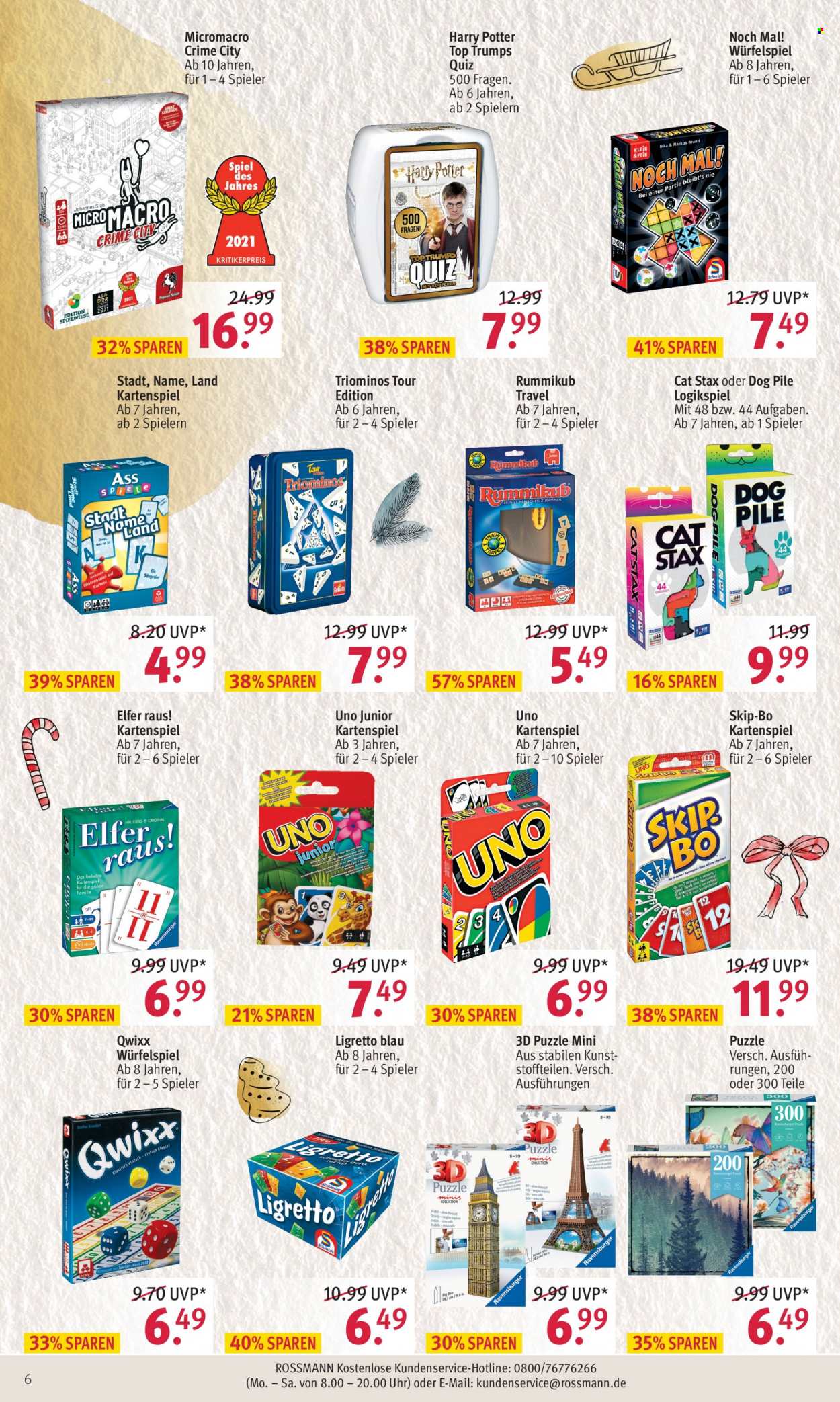 Rossmann Prospekte  - 13.12.2021 - 24.12.2021. Seite 6