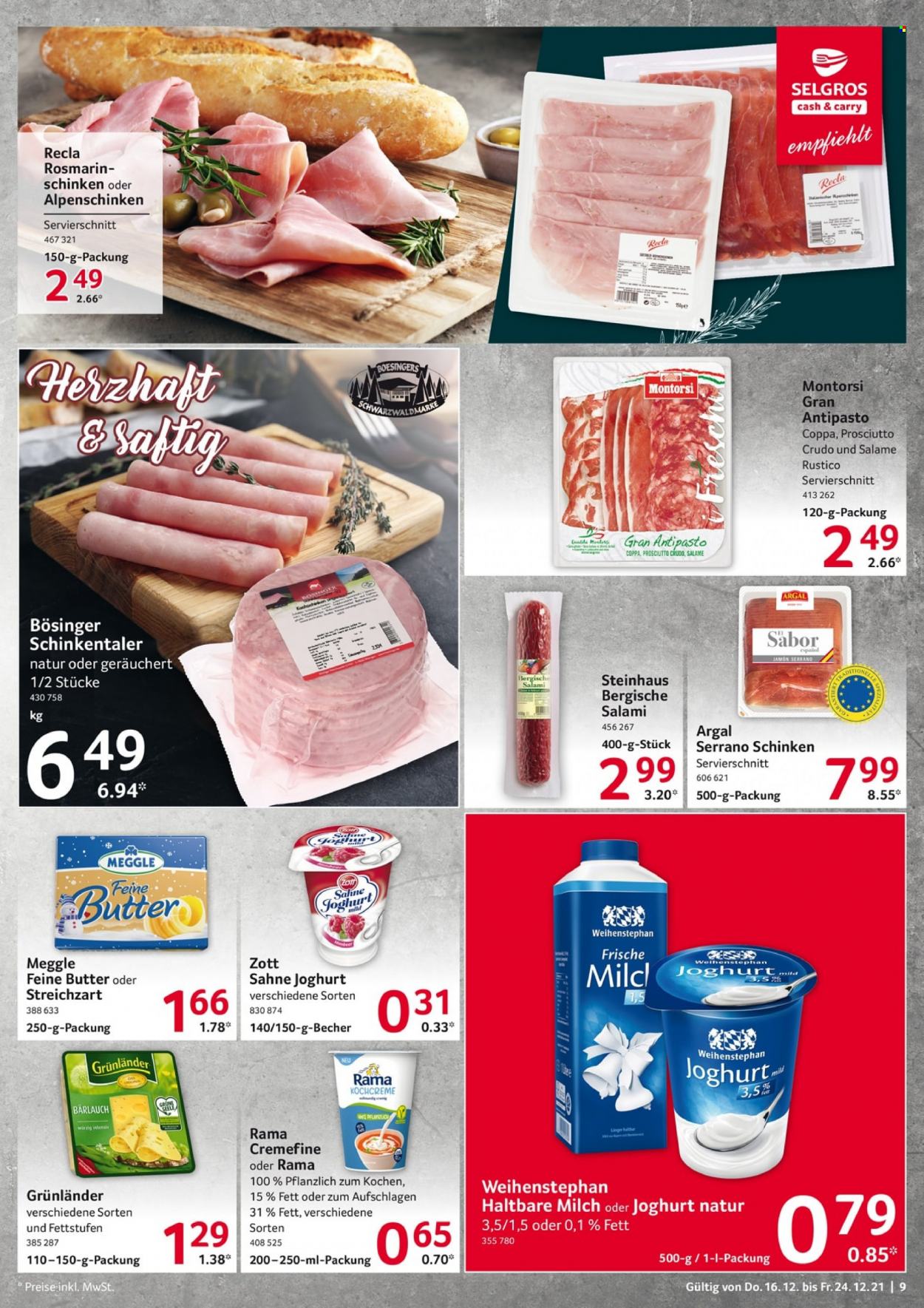 Selgros Prospekte  - 16.12.2021 - 24.12.2021. Seite 9