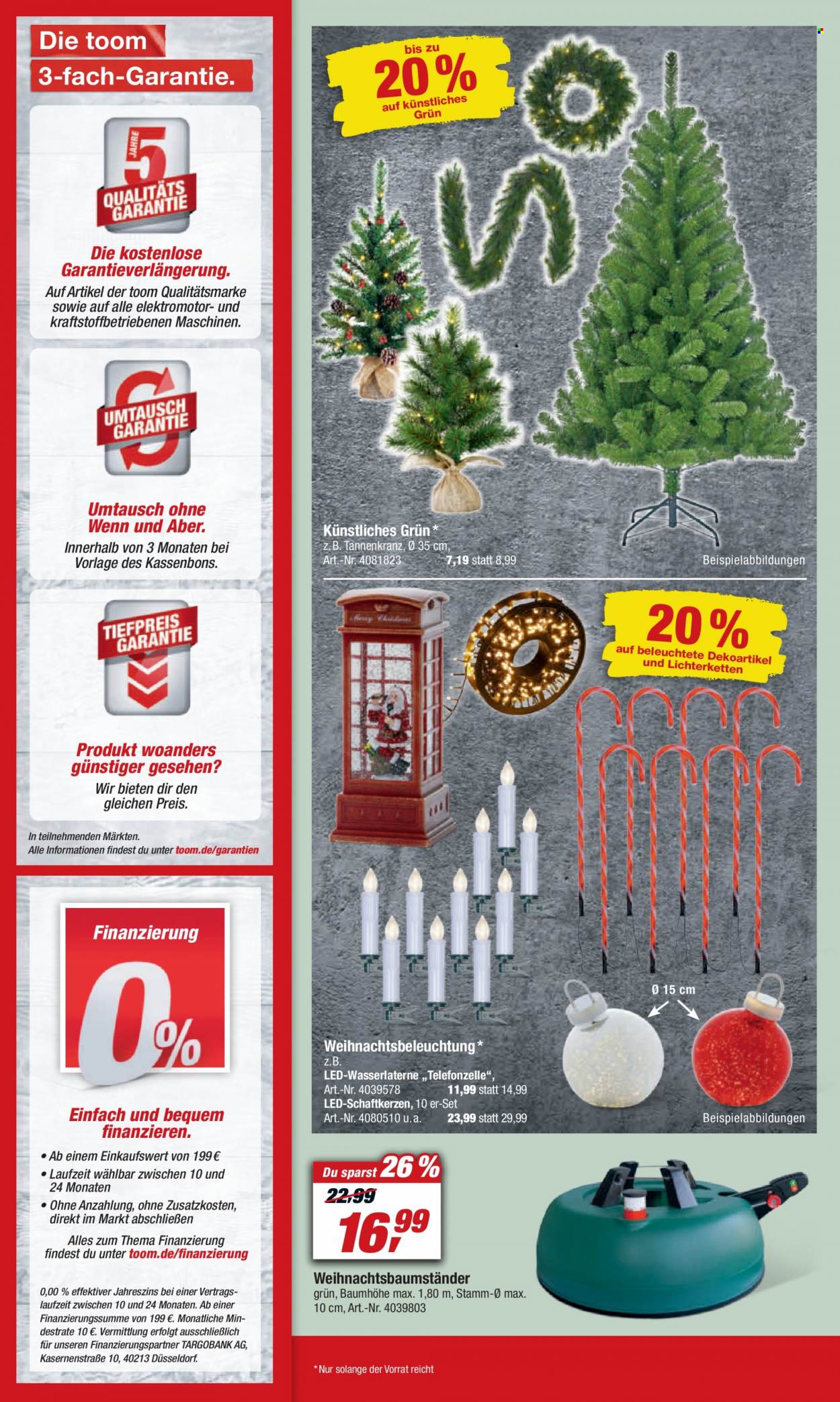 toom Baumarkt Prospekte  - 18.12.2021 - 24.12.2021. Seite 4