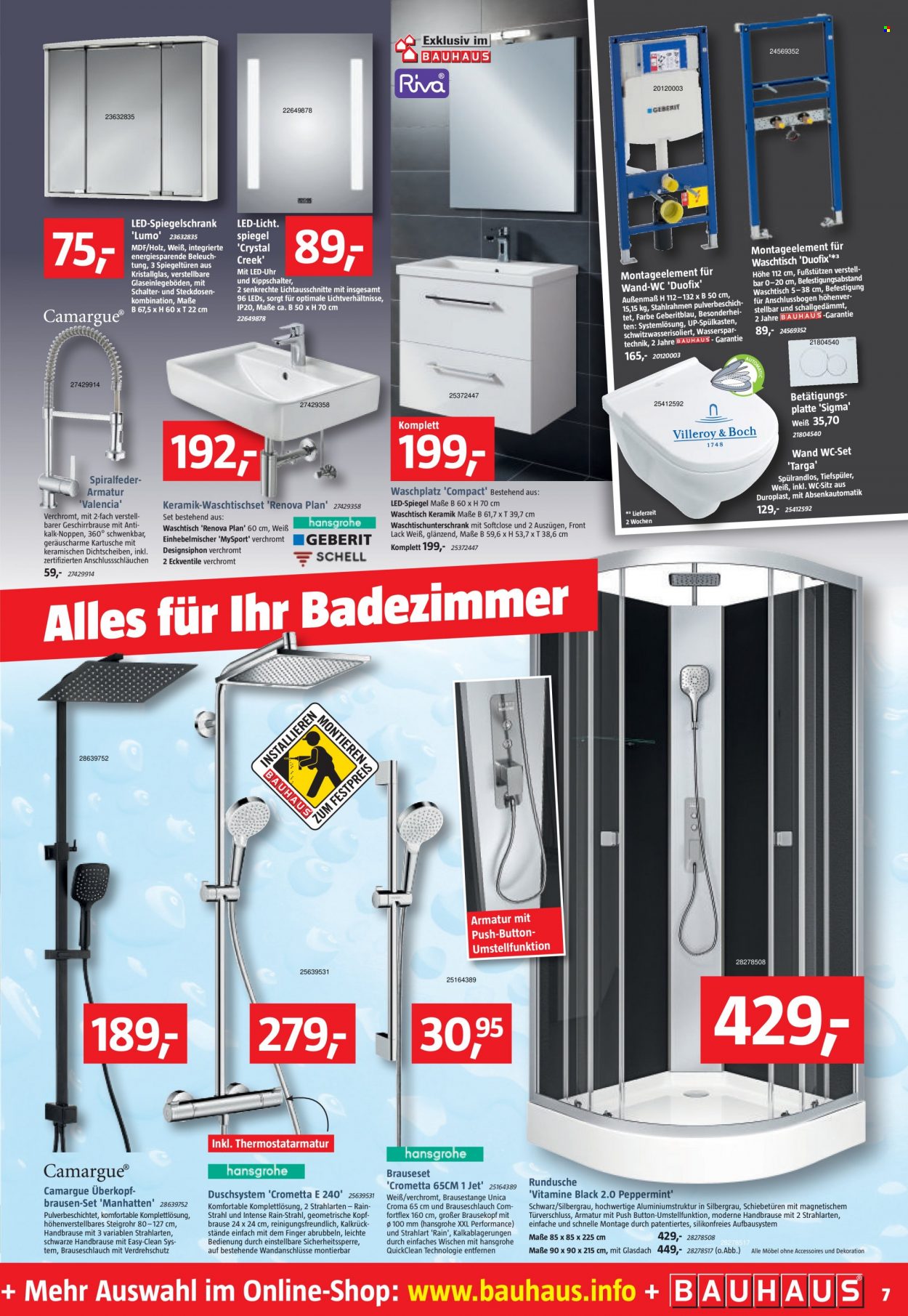 Bauhaus Prospekte  - 10.12.2021 - 25.12.2021. Seite 7