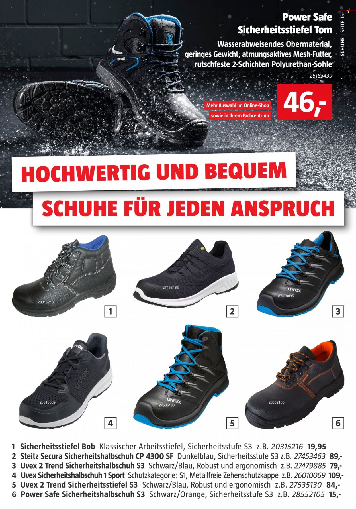 Bauhaus Prospekte . Seite 14