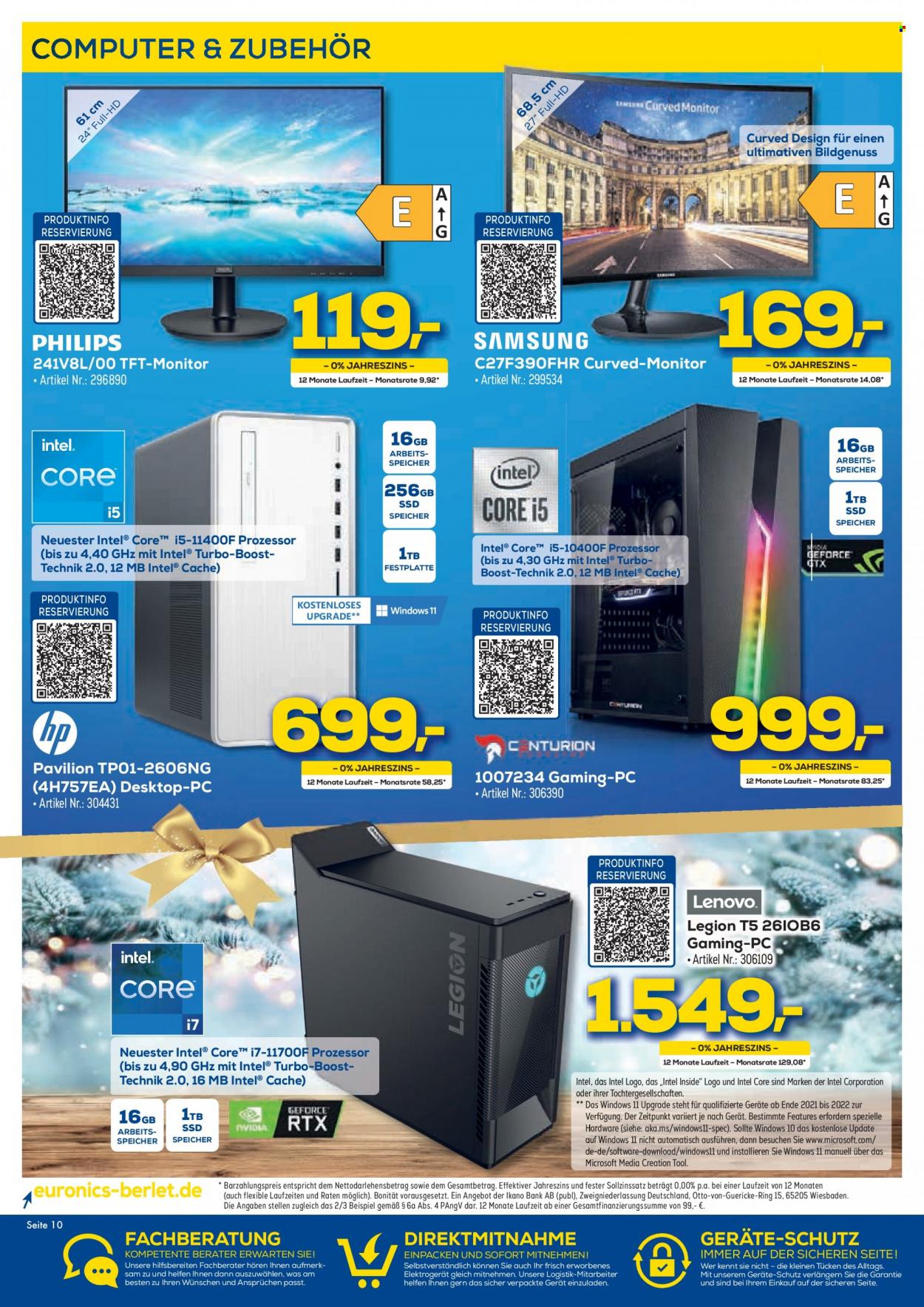 Euronics Prospekte  - 11.12.2021 - 24.12.2021. Seite 10