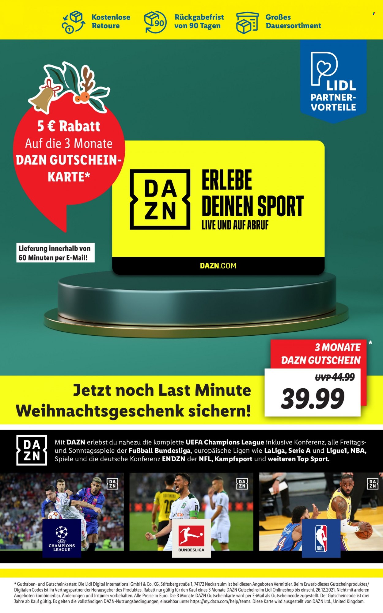 Lidl Prospekte  - 20.12.2021 - 26.12.2021. Seite 6