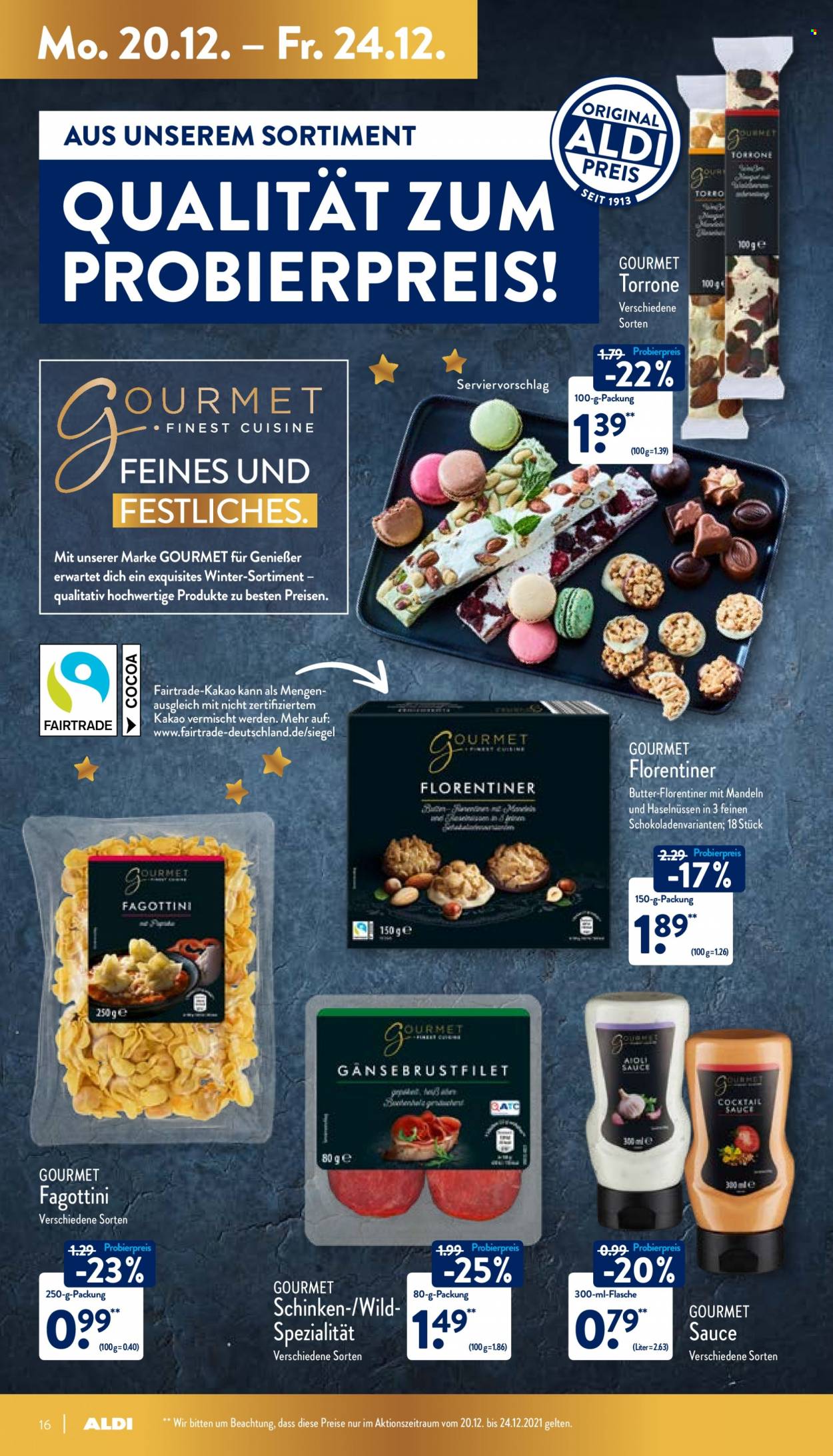 ALDI Nord Prospekte  - 20.12.2021 - 24.12.2021. Seite 16