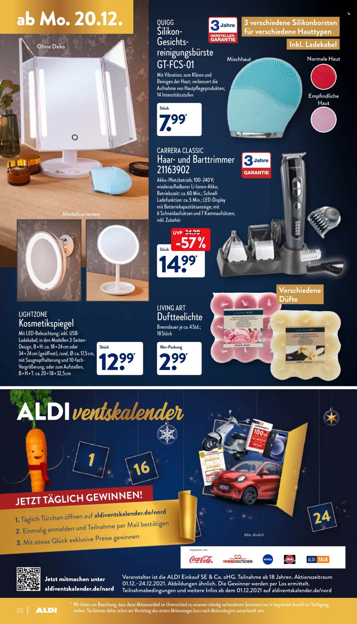 ALDI Nord Prospekte  - 20.12.2021 - 24.12.2021. Seite 20
