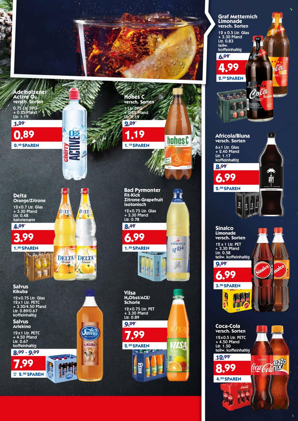 Hol'ab! Getränkemarkt Prospekte  - 13.12.2021 - 18.12.2021. Seite 5