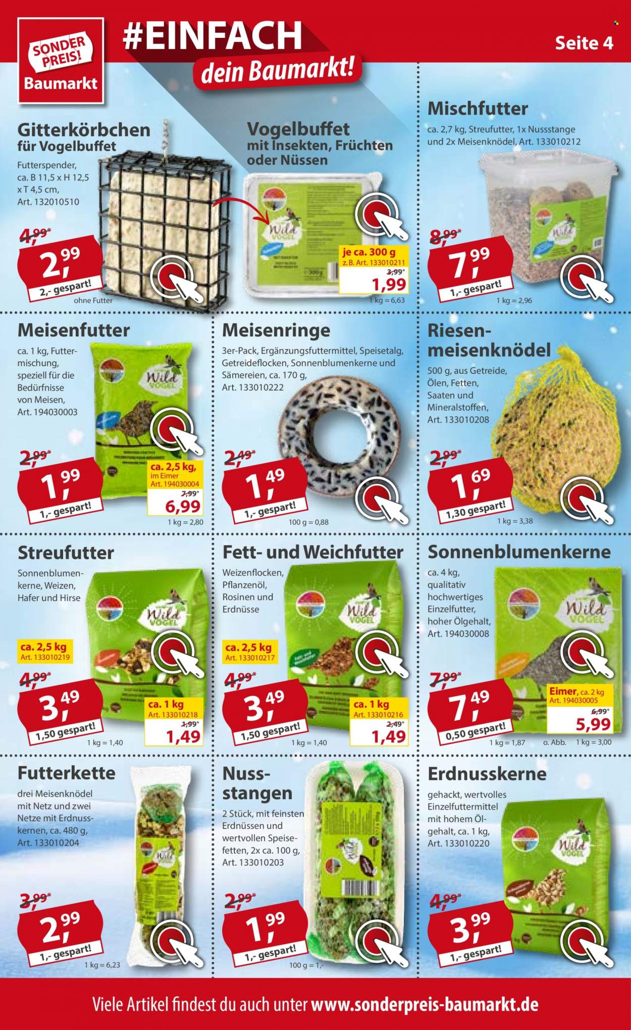 Sonderpreis-Baumarkt Prospekte  - 18.12.2021 - 24.12.2021. Seite 4
