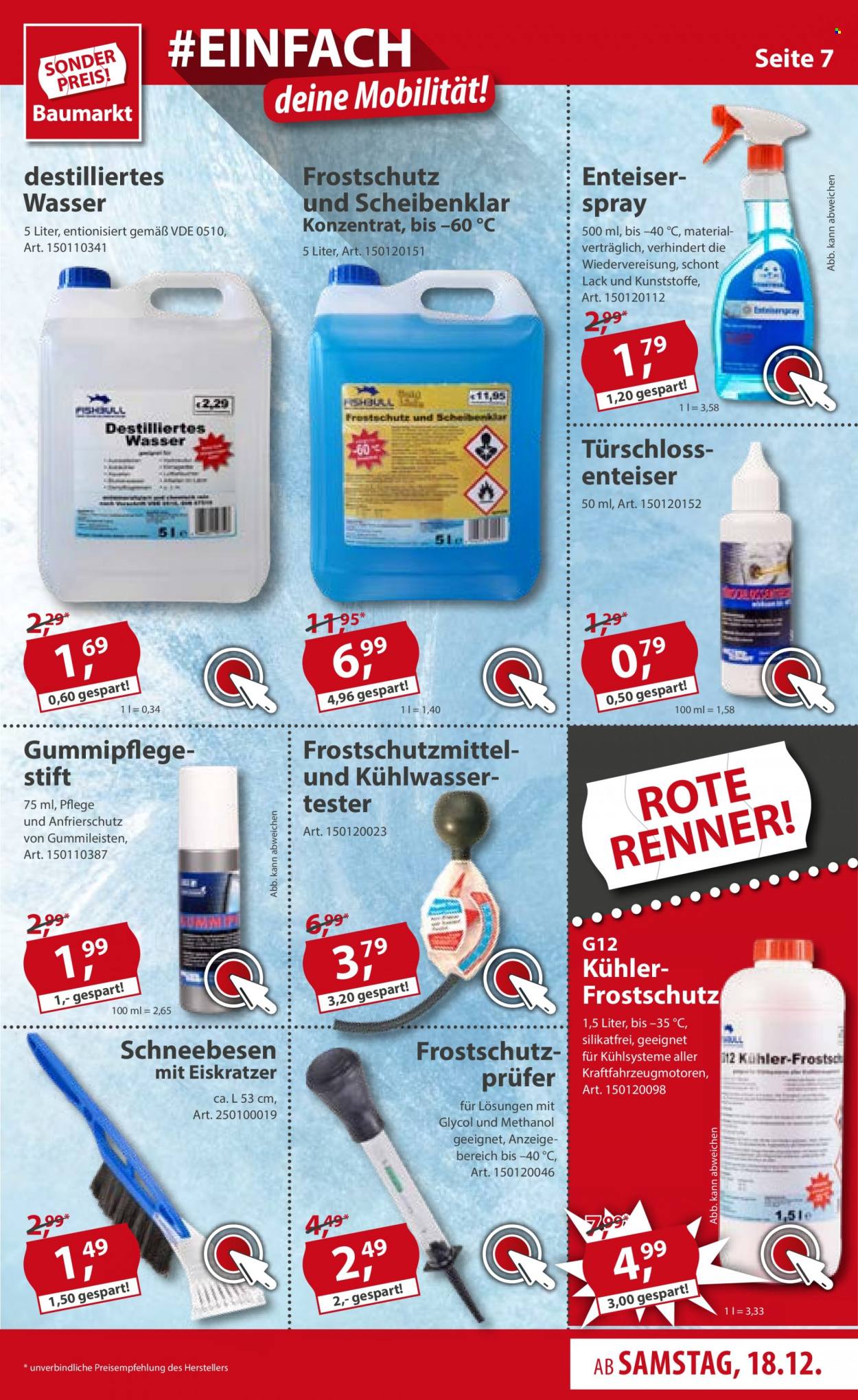 Sonderpreis-Baumarkt Prospekte  - 18.12.2021 - 24.12.2021. Seite 7