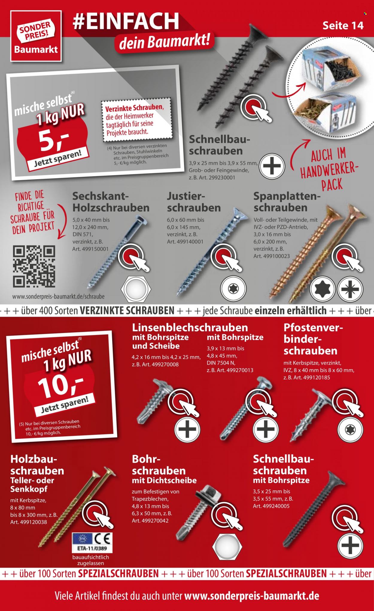 Sonderpreis-Baumarkt Prospekte  - 18.12.2021 - 24.12.2021. Seite 14