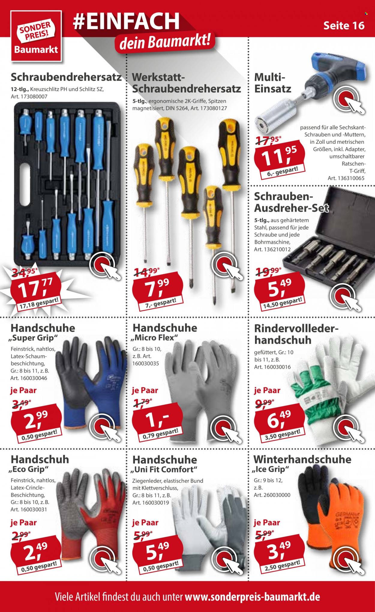 Sonderpreis-Baumarkt Prospekte  - 18.12.2021 - 24.12.2021. Seite 16