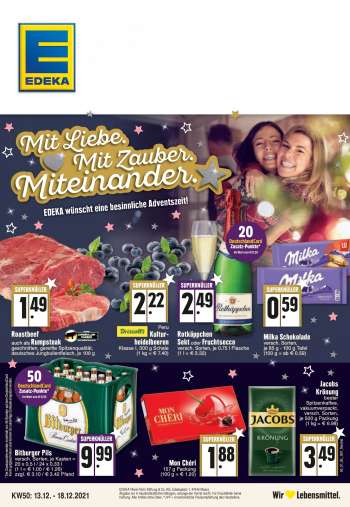 Prospekte Edeka - 13.12.2021 - 18.12.2021.