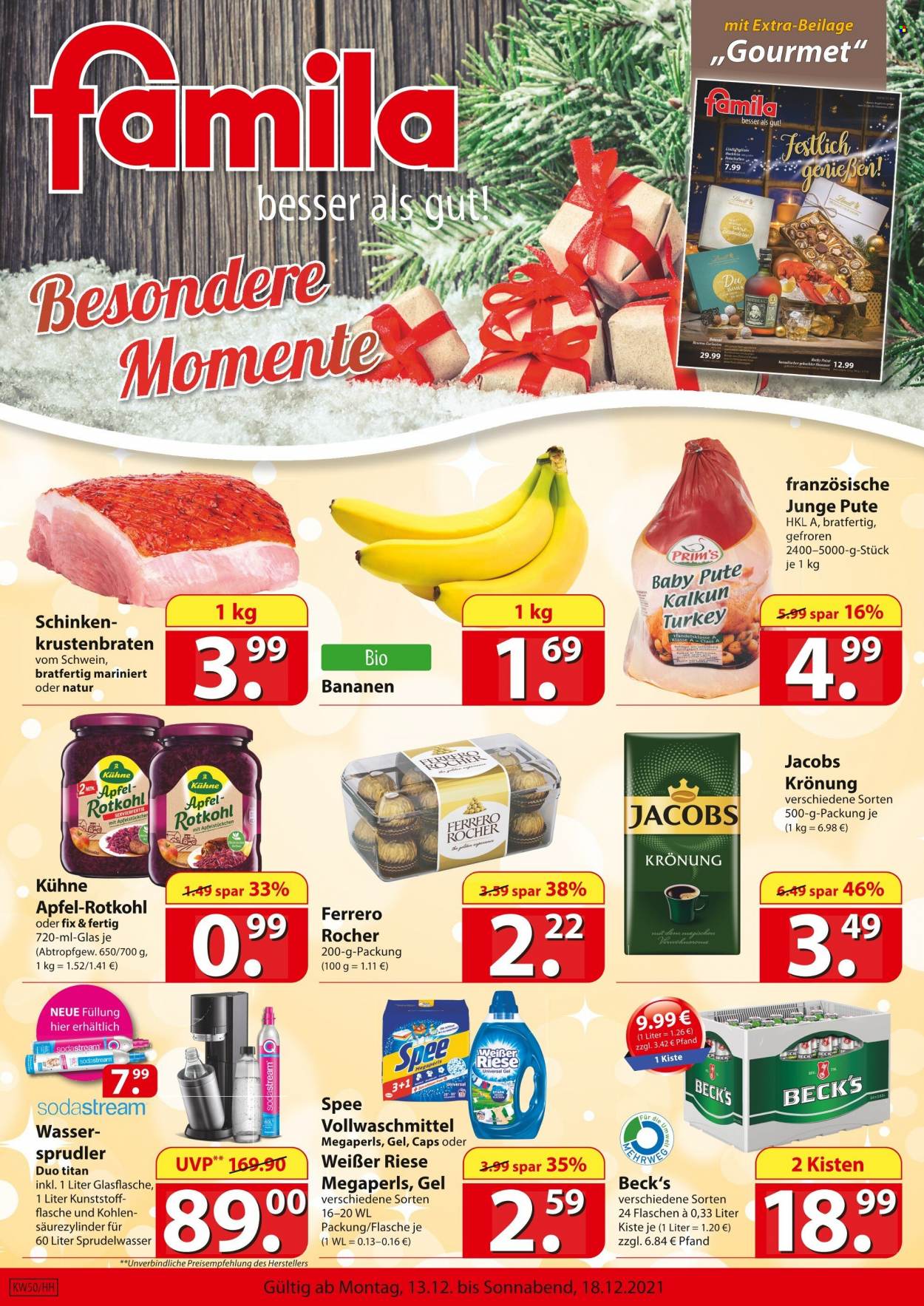 famila Prospekte  - 13.12.2021 - 18.12.2021. Seite 1