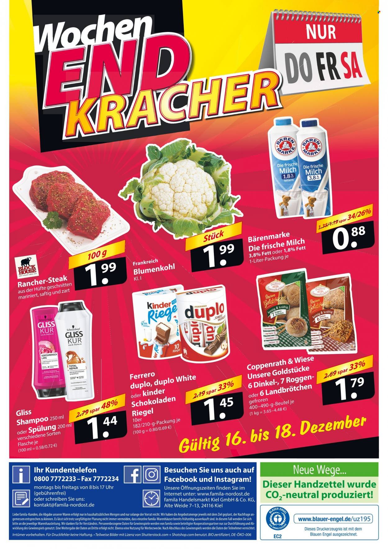 famila Prospekte  - 13.12.2021 - 18.12.2021. Seite 32