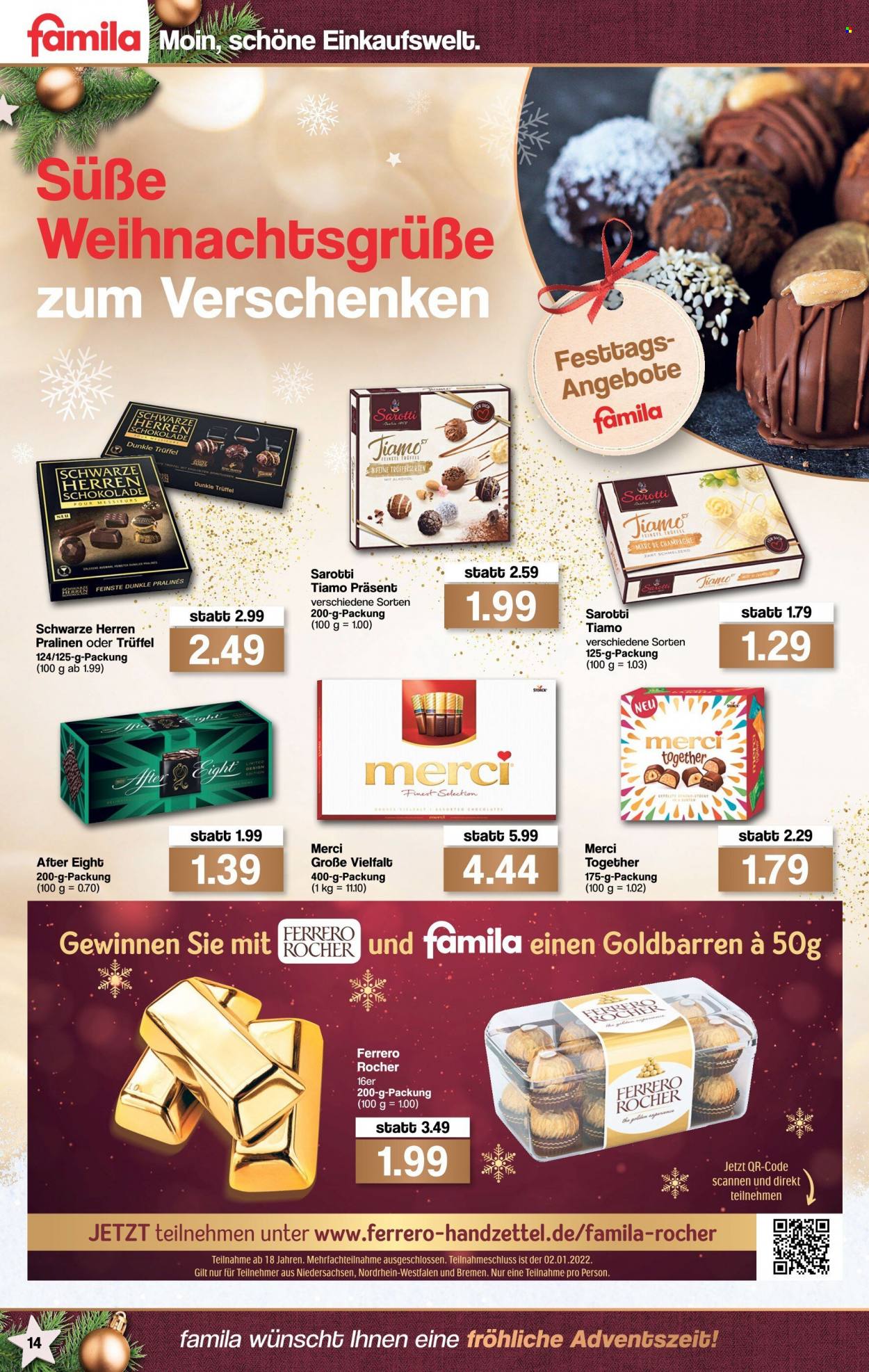famila Prospekte  - 13.12.2021 - 18.12.2021. Seite 16
