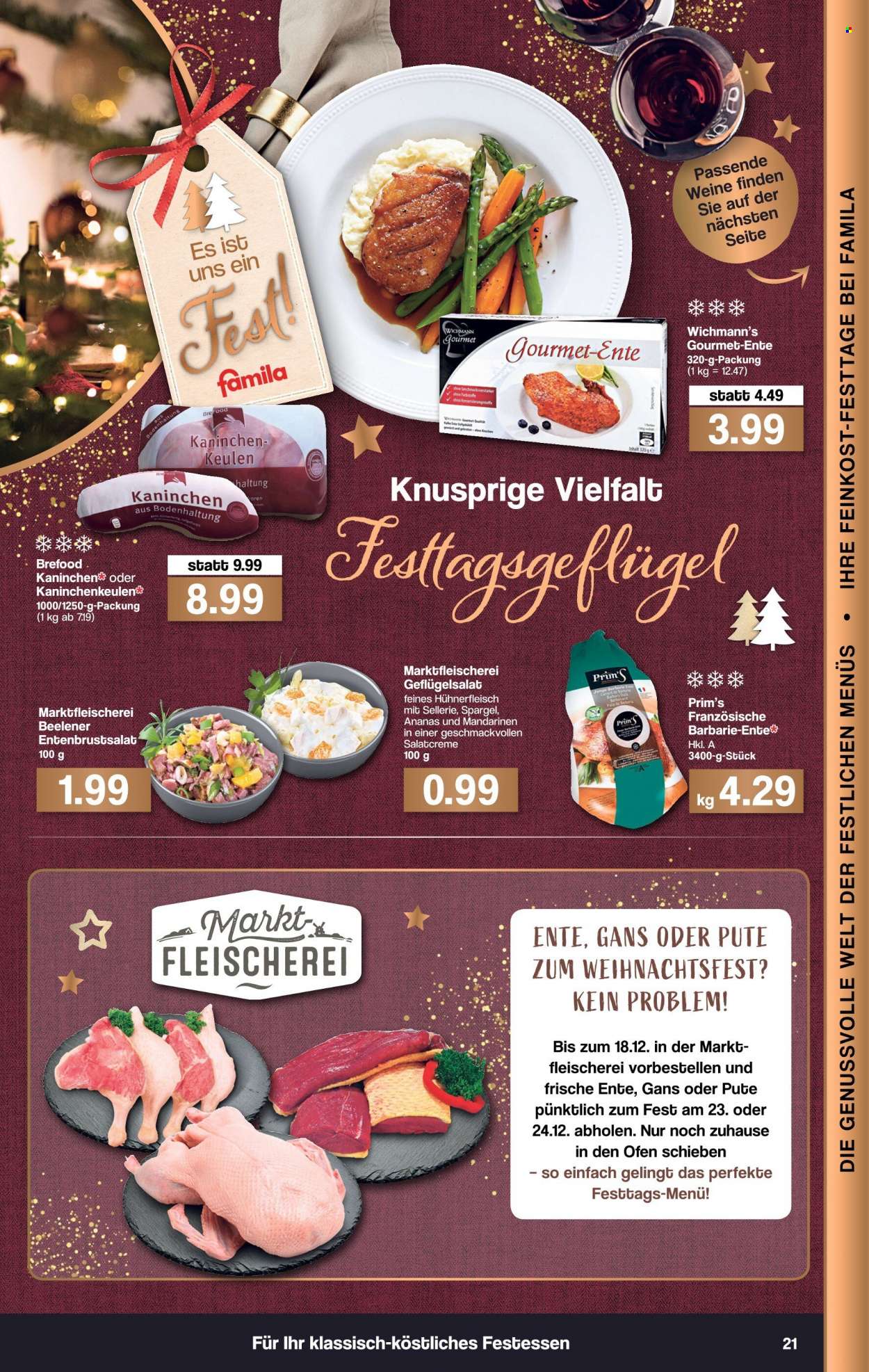 famila Prospekte  - 13.12.2021 - 18.12.2021. Seite 23