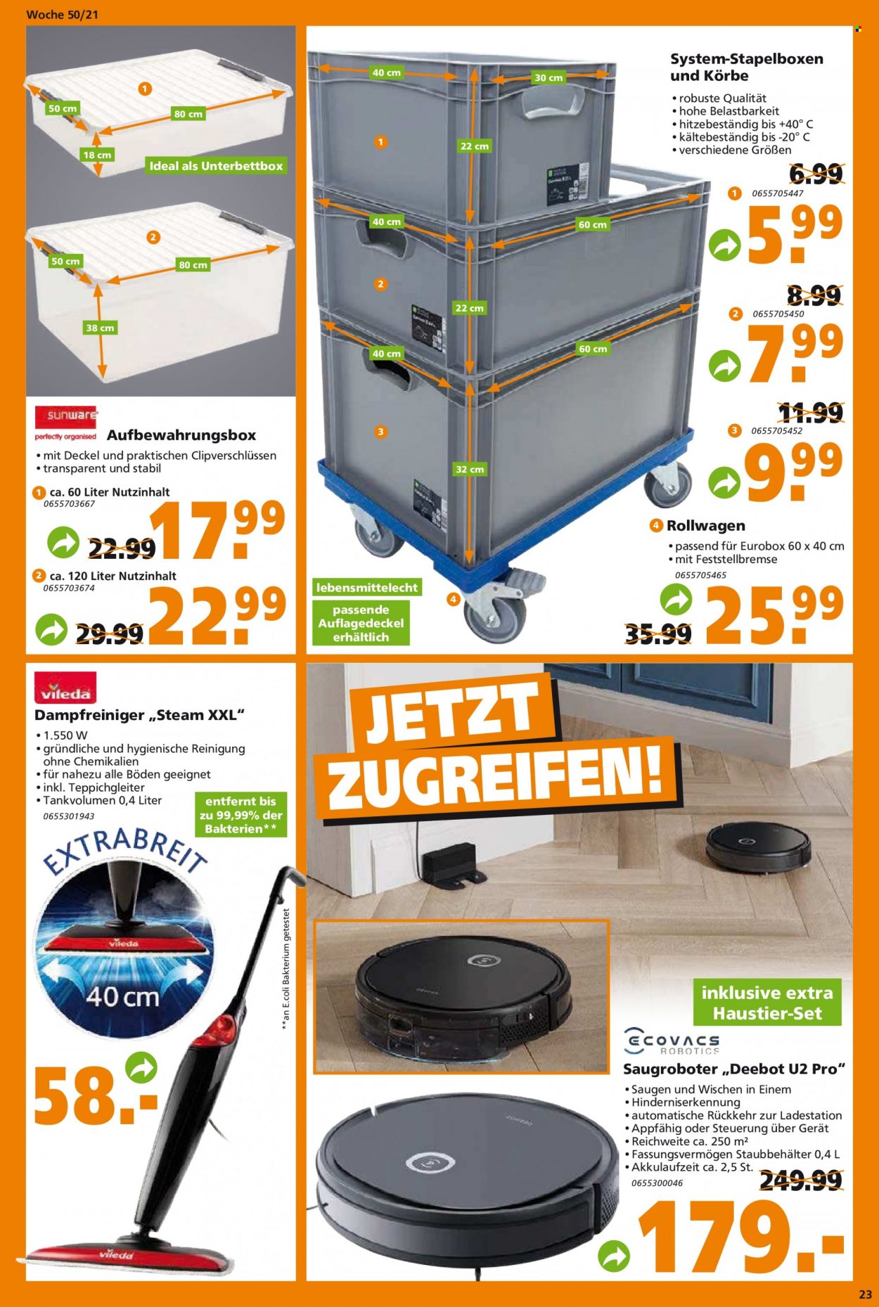 Globus Baumarkt Prospekte  - 13.12.2021 - 18.12.2021. Seite 23