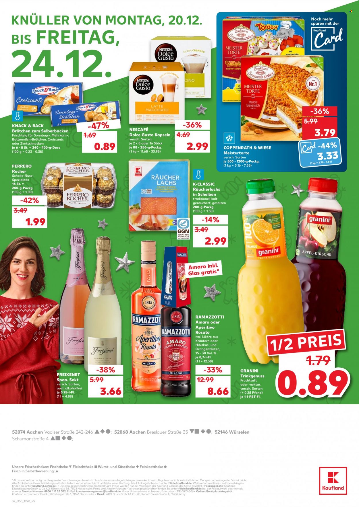 Kaufland Prospekte  - 16.12.2021 - 24.12.2021. Seite 32