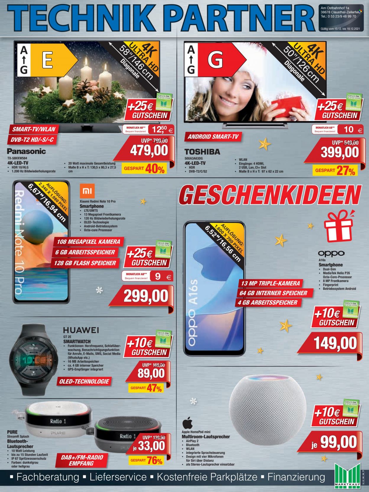 Marktkauf Prospekte  - 13.12.2021 - 18.12.2021. Seite 18