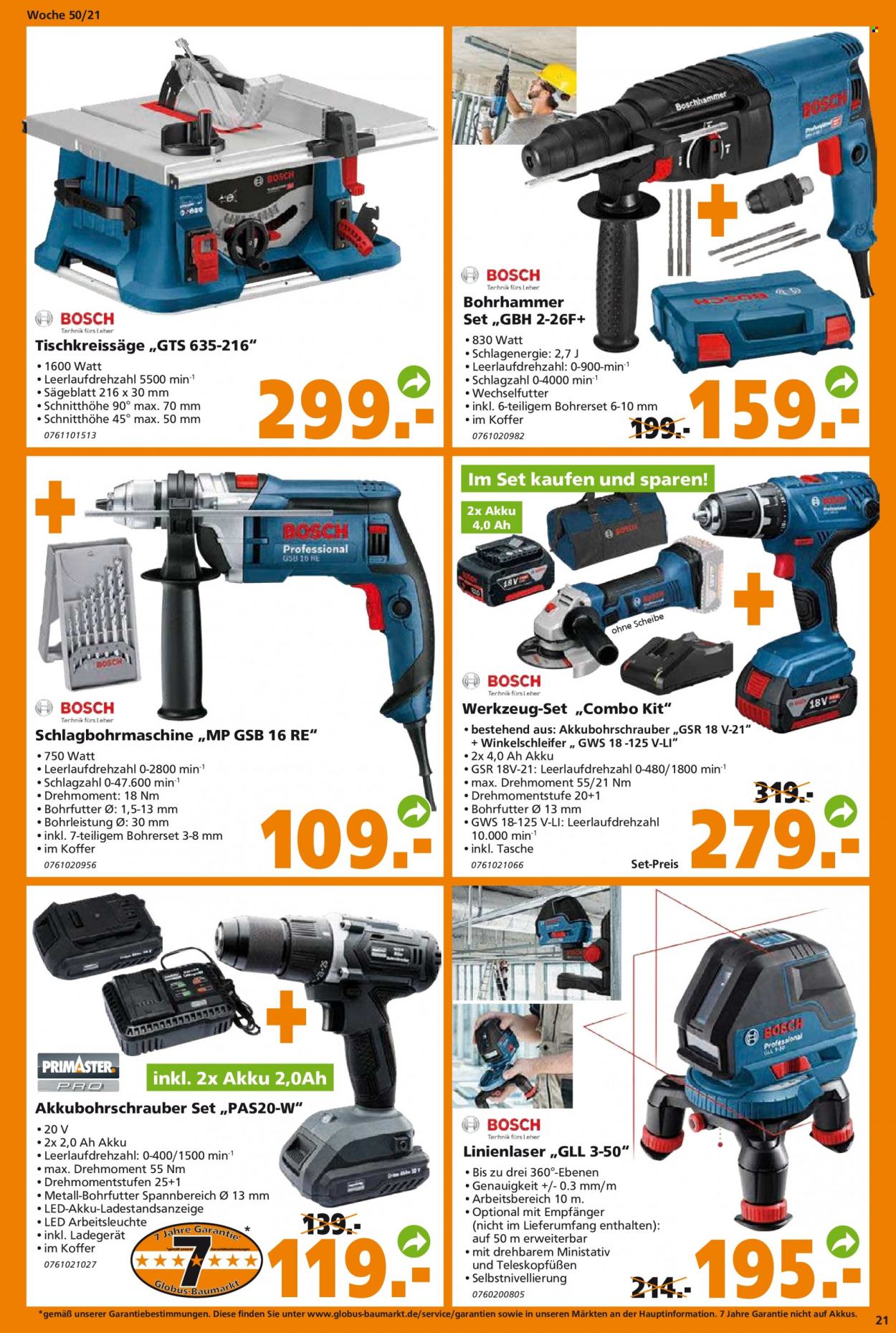 Globus Baumarkt Prospekte  - 13.12.2021 - 18.12.2021. Seite 21