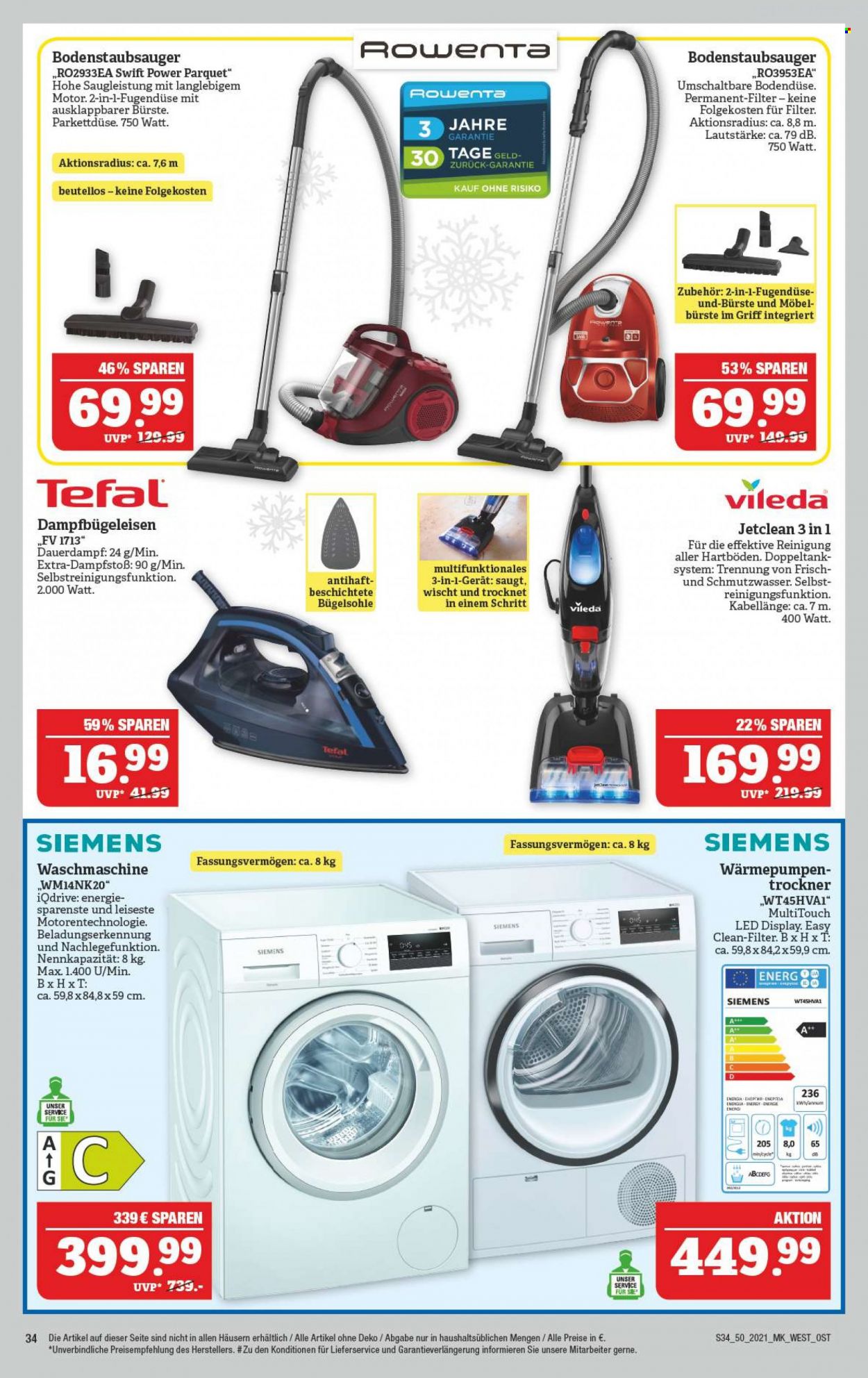 Marktkauf Prospekte  - 13.12.2021 - 18.12.2021. Seite 34