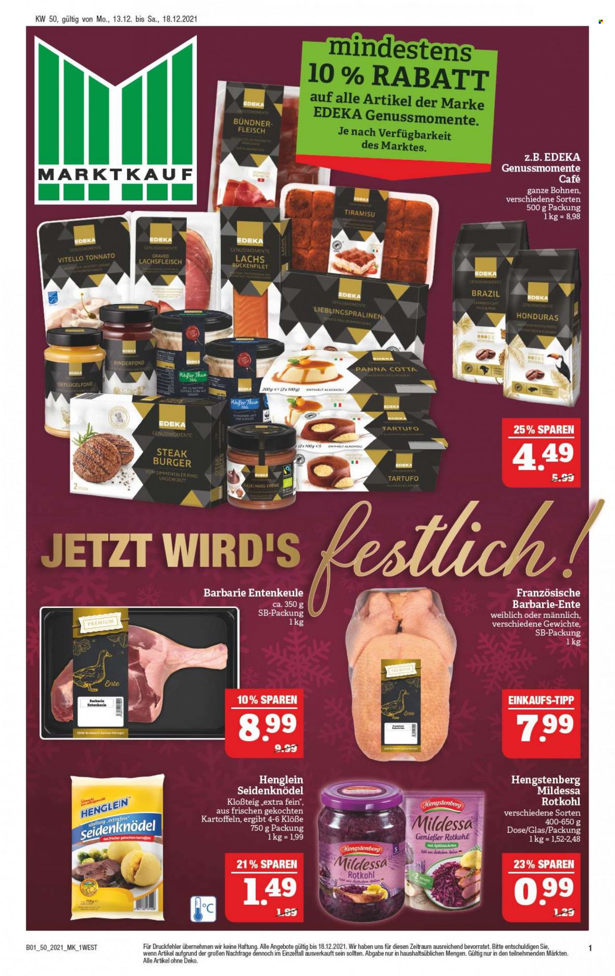 Marktkauf Prospekte  - 13.12.2021 - 18.12.2021. Seite 41