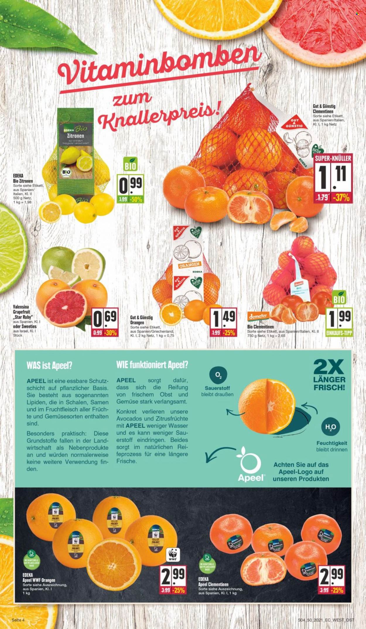 Edeka Prospekte  - 13.12.2021 - 18.12.2021. Seite 4