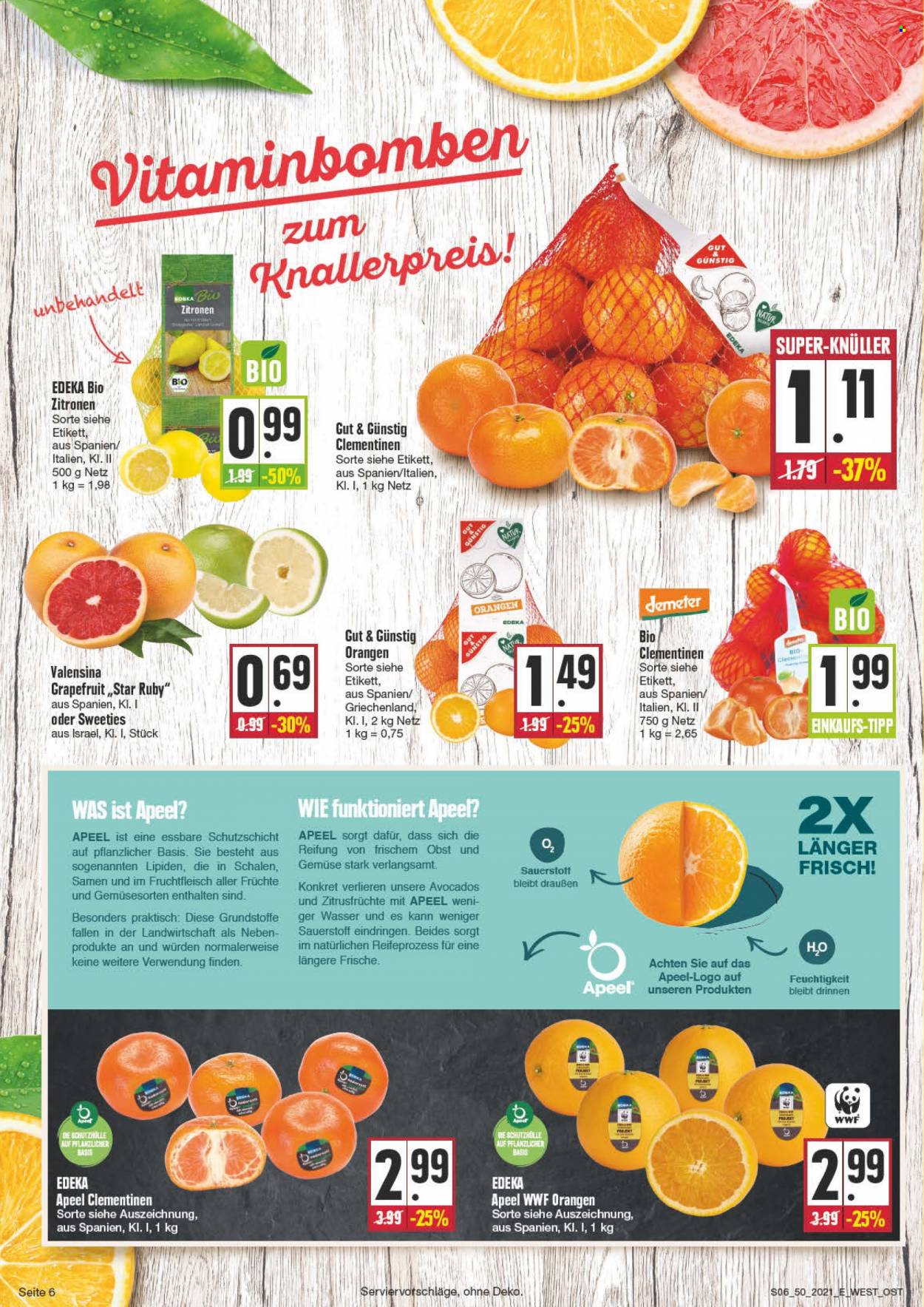 Edeka Prospekte  - 13.12.2021 - 18.12.2021. Seite 6