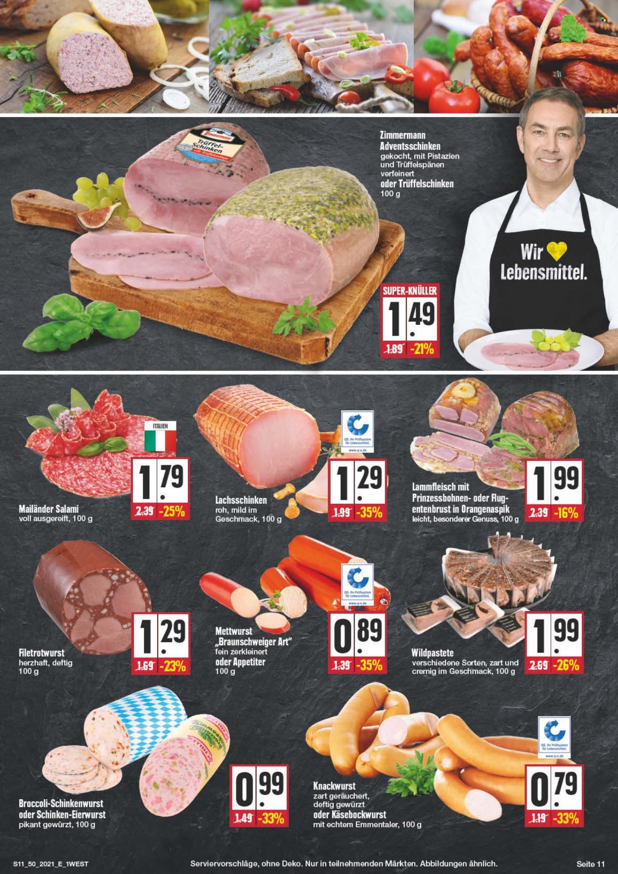 Edeka Prospekte  - 13.12.2021 - 18.12.2021. Seite 11