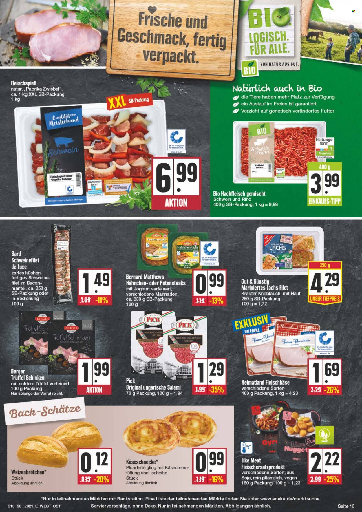 Edeka Prospekte  - 13.12.2021 - 18.12.2021. Seite 13