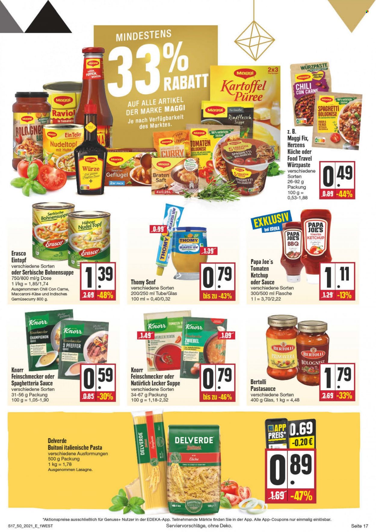 Edeka Prospekte  - 13.12.2021 - 18.12.2021. Seite 17