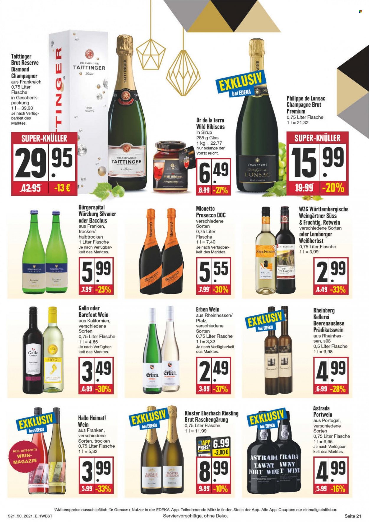 Edeka Prospekte  - 13.12.2021 - 18.12.2021. Seite 21