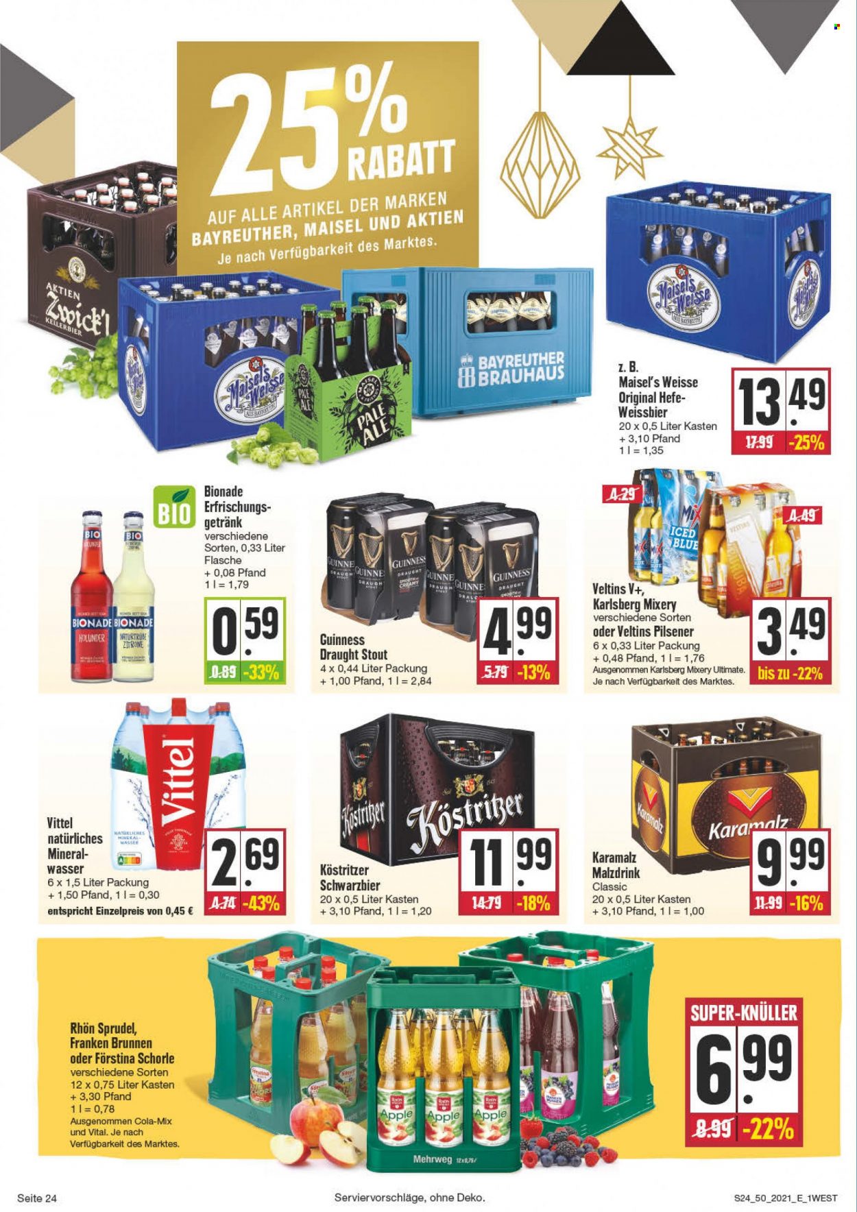 Edeka Prospekte  - 13.12.2021 - 18.12.2021. Seite 24