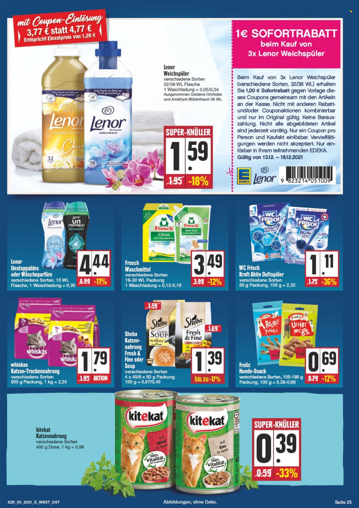 Edeka Prospekte  - 13.12.2021 - 18.12.2021. Seite 25