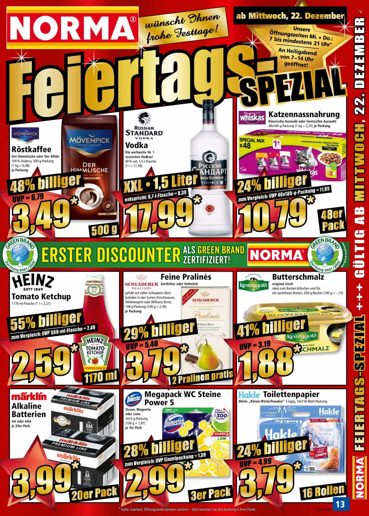 Norma Prospekte  - 20.12.2021 - 24.12.2021. Seite 13