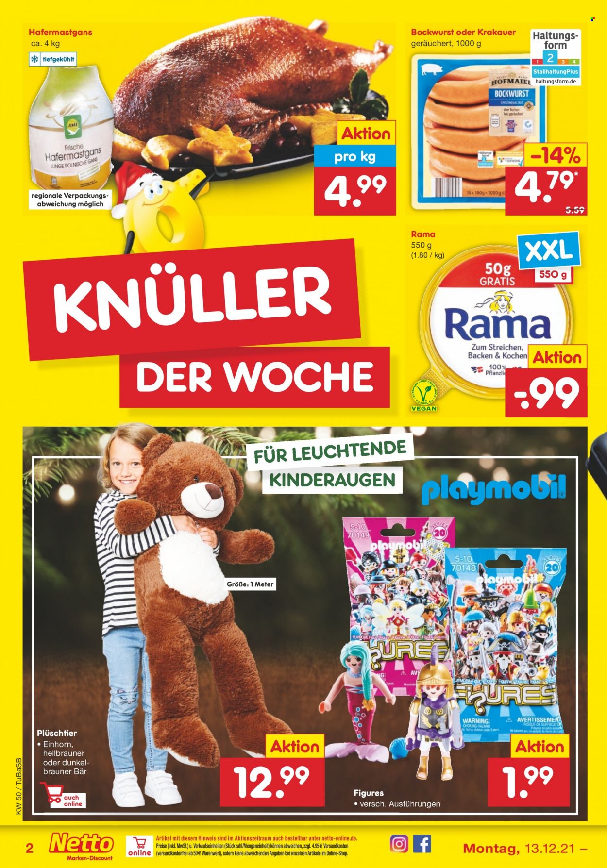 Netto Marken-Discount Prospekte  - 13.12.2021 - 18.12.2021. Seite 2