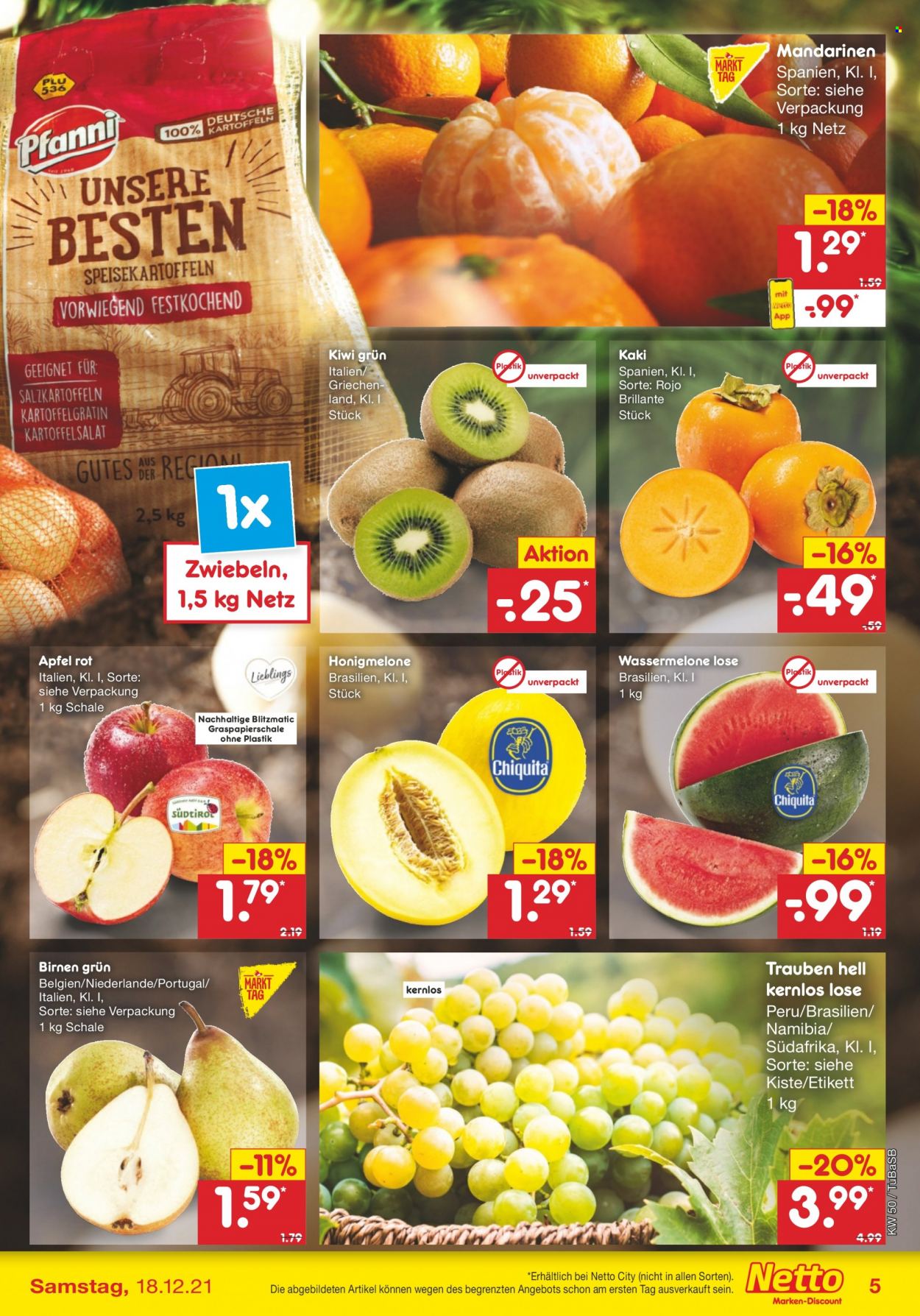 Netto Marken-Discount Prospekte  - 13.12.2021 - 18.12.2021. Seite 5