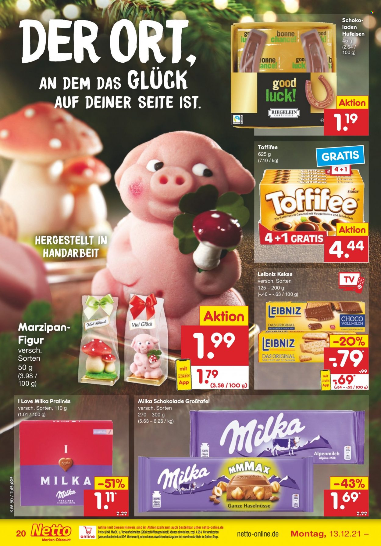 Netto Marken-Discount Prospekte  - 13.12.2021 - 18.12.2021. Seite 20