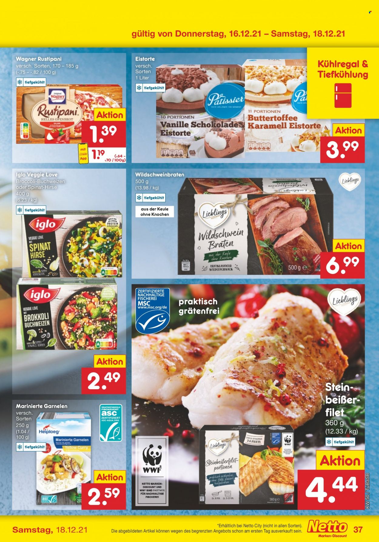 Netto Marken-Discount Prospekte  - 13.12.2021 - 18.12.2021. Seite 37