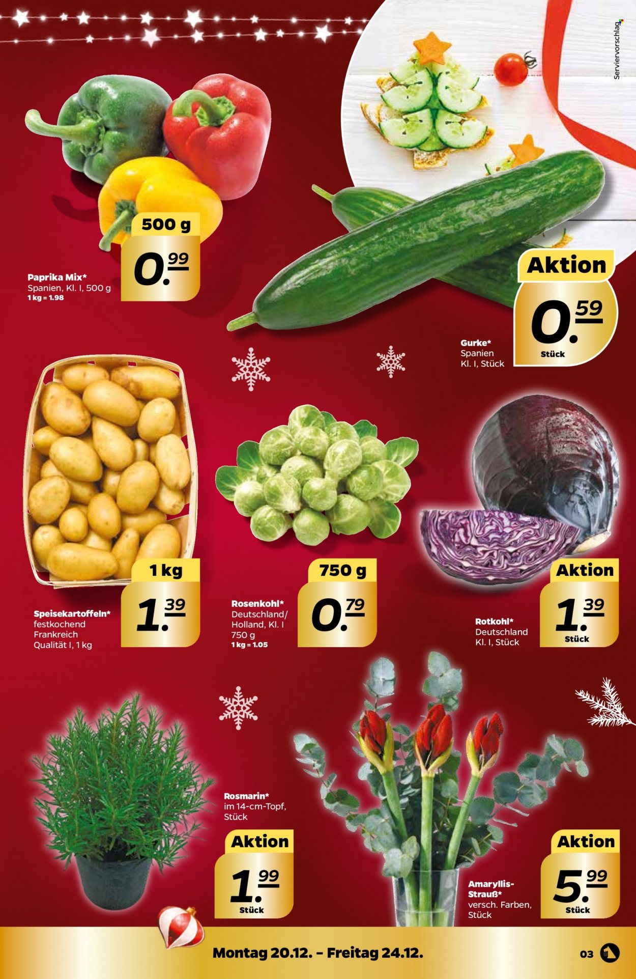 Netto Prospekte  - 20.12.2021 - 24.12.2021. Seite 3