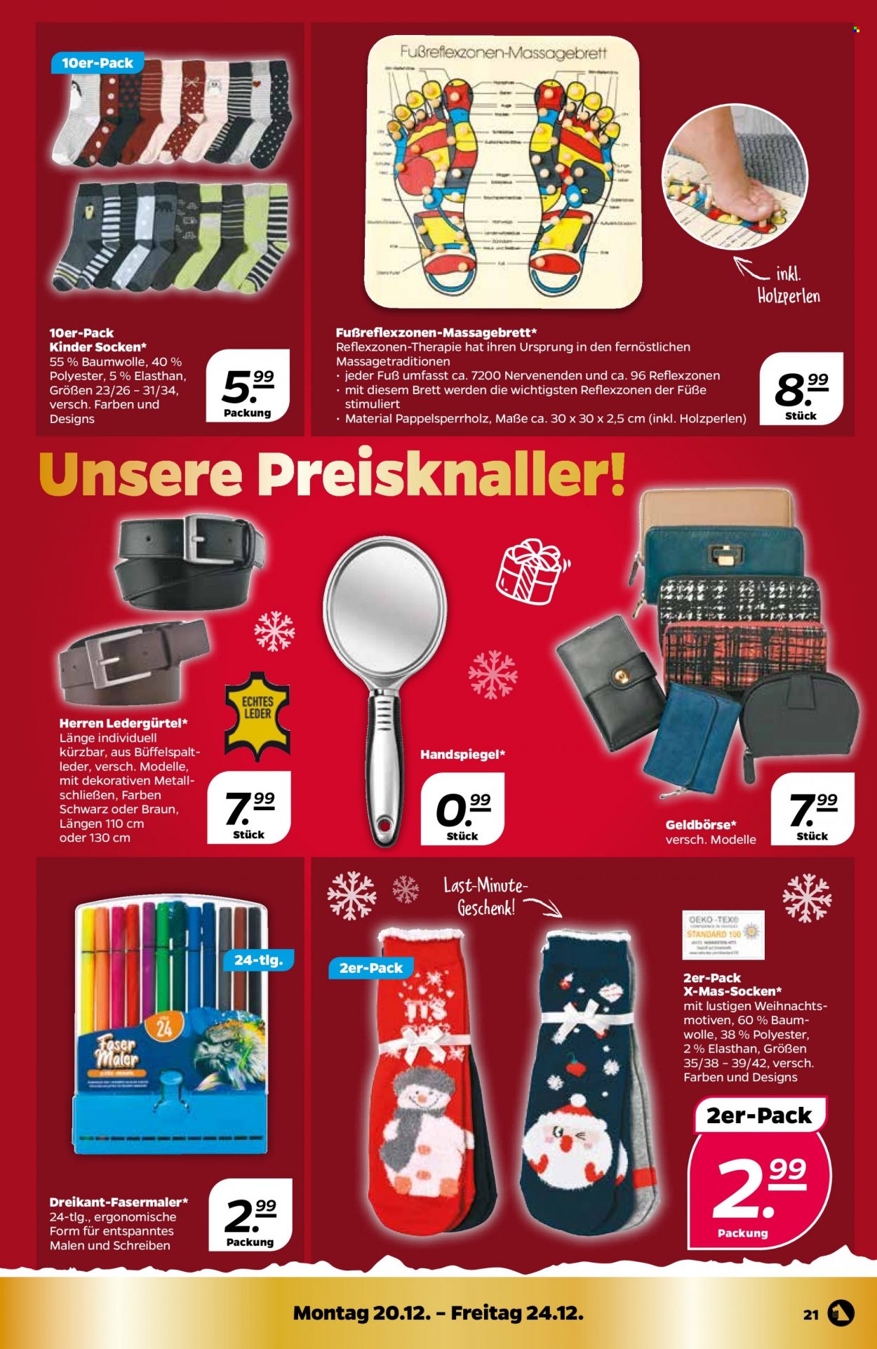 Netto Prospekte  - 20.12.2021 - 24.12.2021. Seite 21