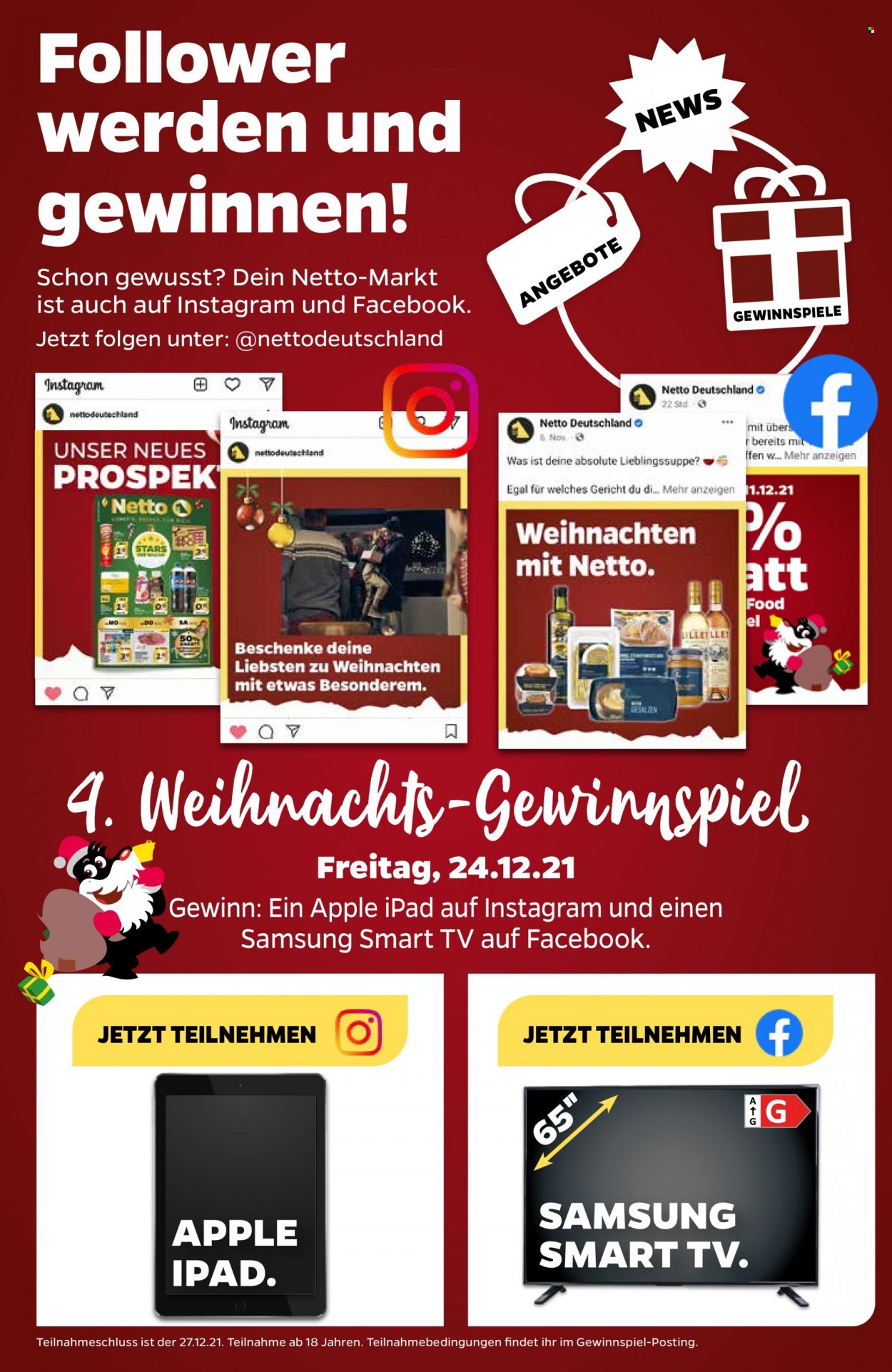 Netto Prospekte  - 20.12.2021 - 24.12.2021. Seite 30