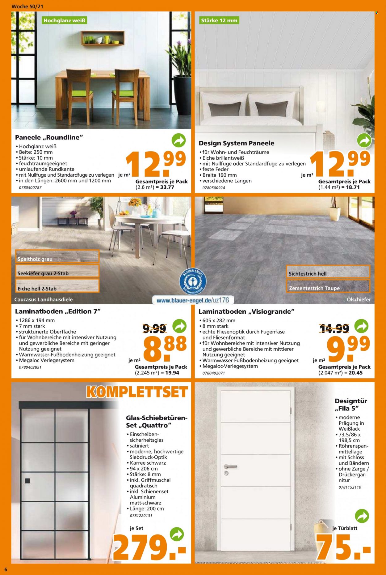 Globus Baumarkt Prospekte  - 14.12.2021 - 21.12.2021. Seite 6