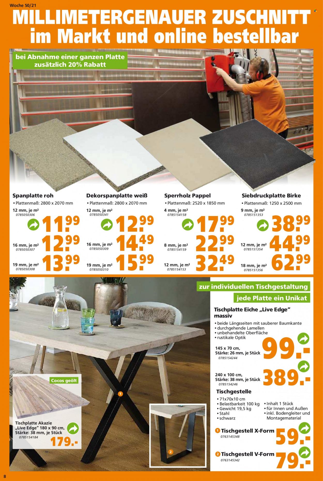Globus Baumarkt Prospekte  - 14.12.2021 - 21.12.2021. Seite 8